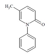 Pirfenidone Chemical Structure