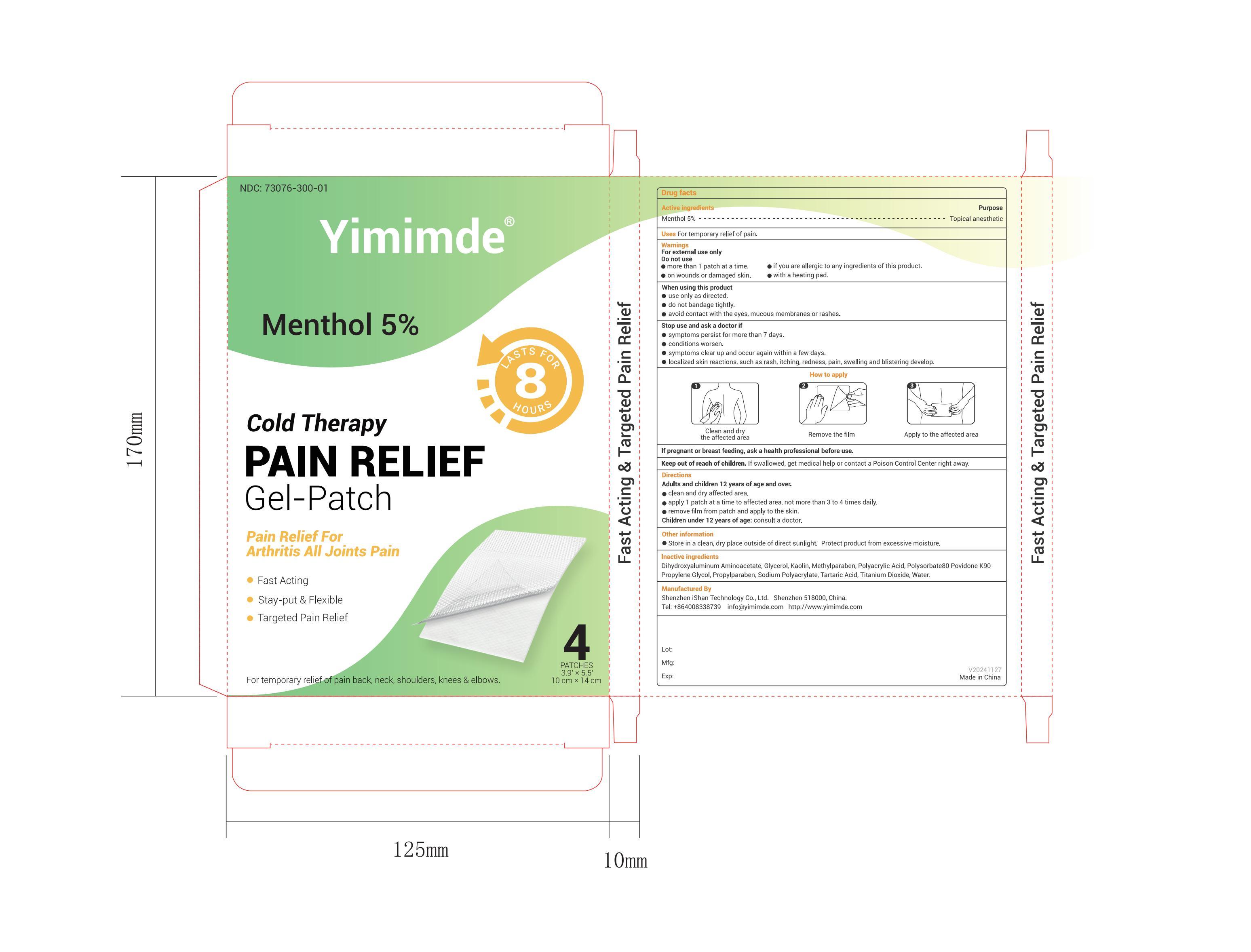 4pcs pain relief package