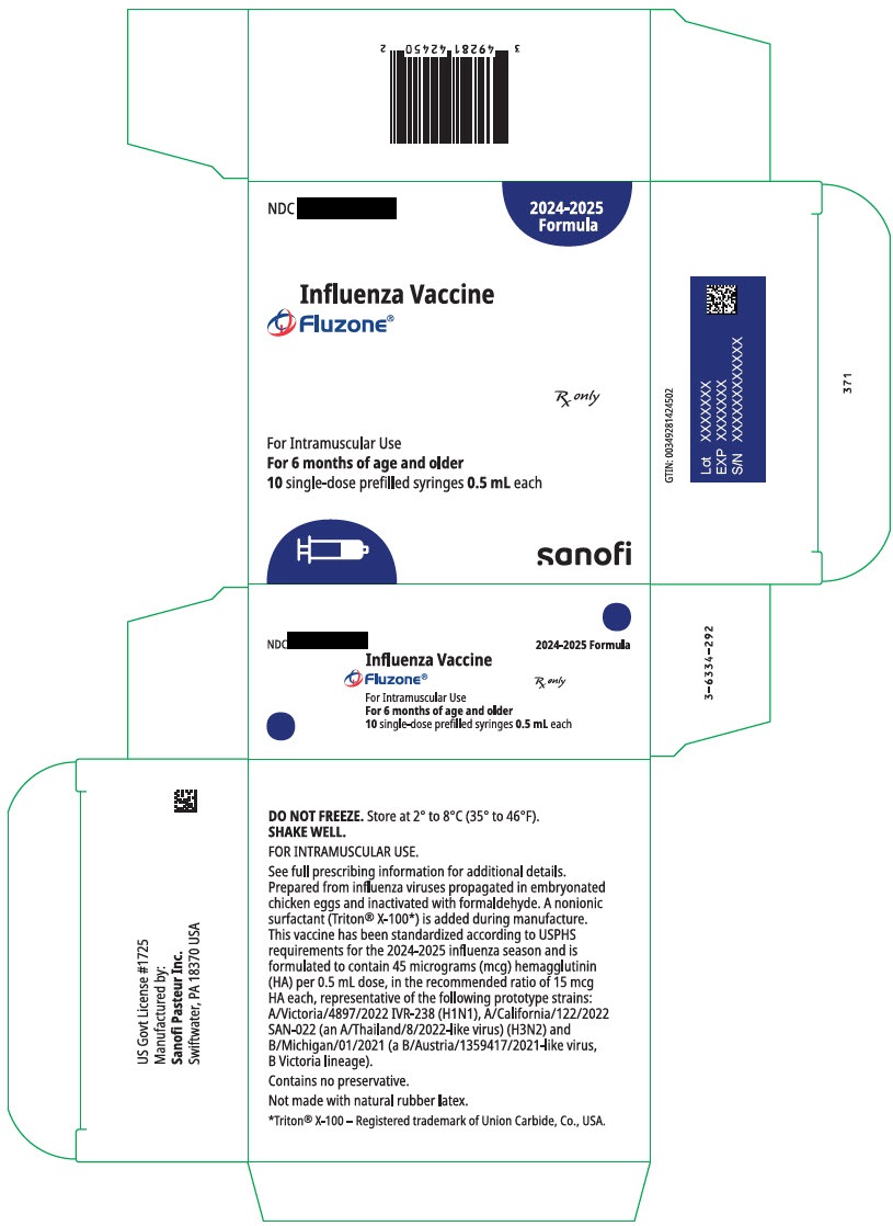 PRINCIPAL DISPLAY PANEL - 10 Syringe Carton