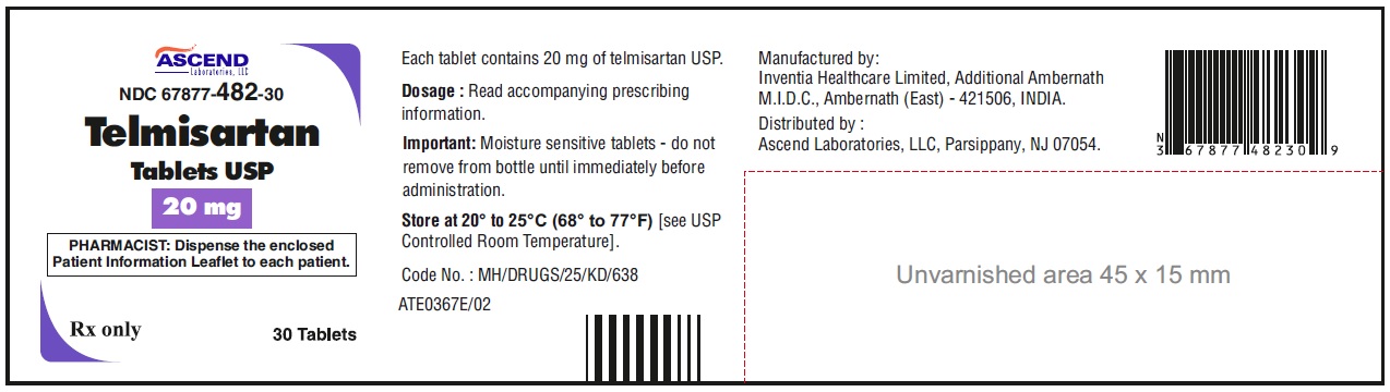 Container Label-20 mg-30's Bottle