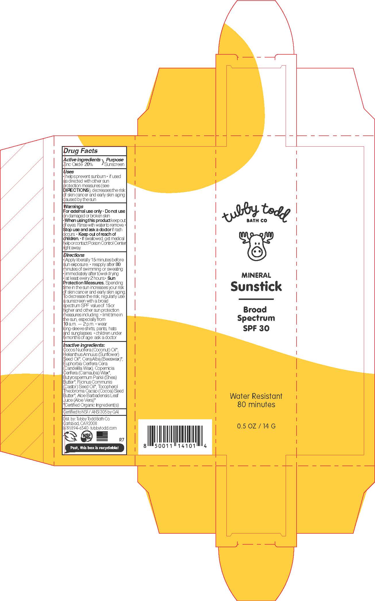 Mineral Sunstick Outer Carton