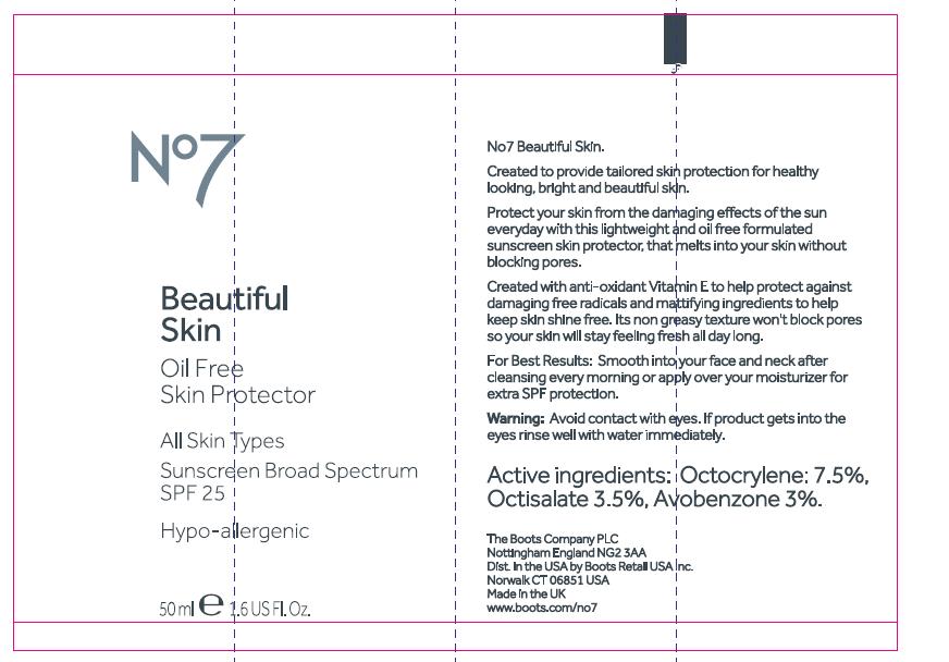 No7 BS Oil Free Skin Protector SPF 25 tube