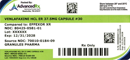 Venlafaxine HCL ER 37.5mg #30