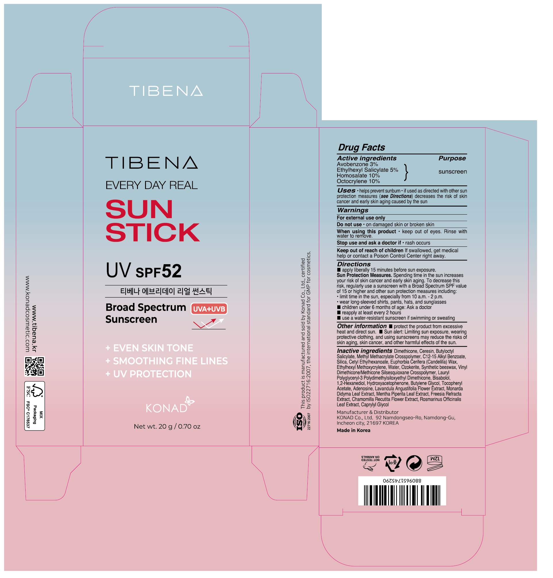 TIBENA EVERY DAY REAL SUN BLOCK