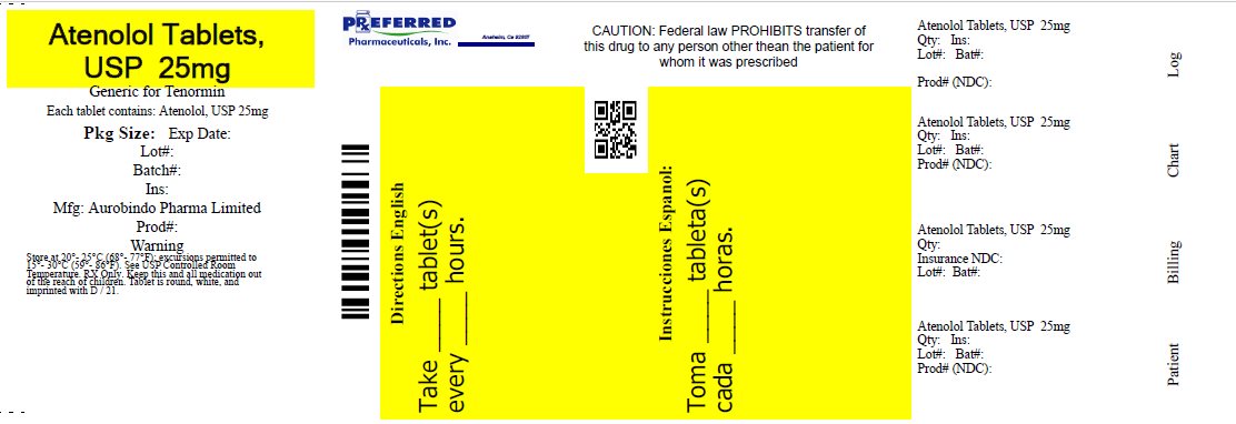 Atemelol Tablets, USP 25mg