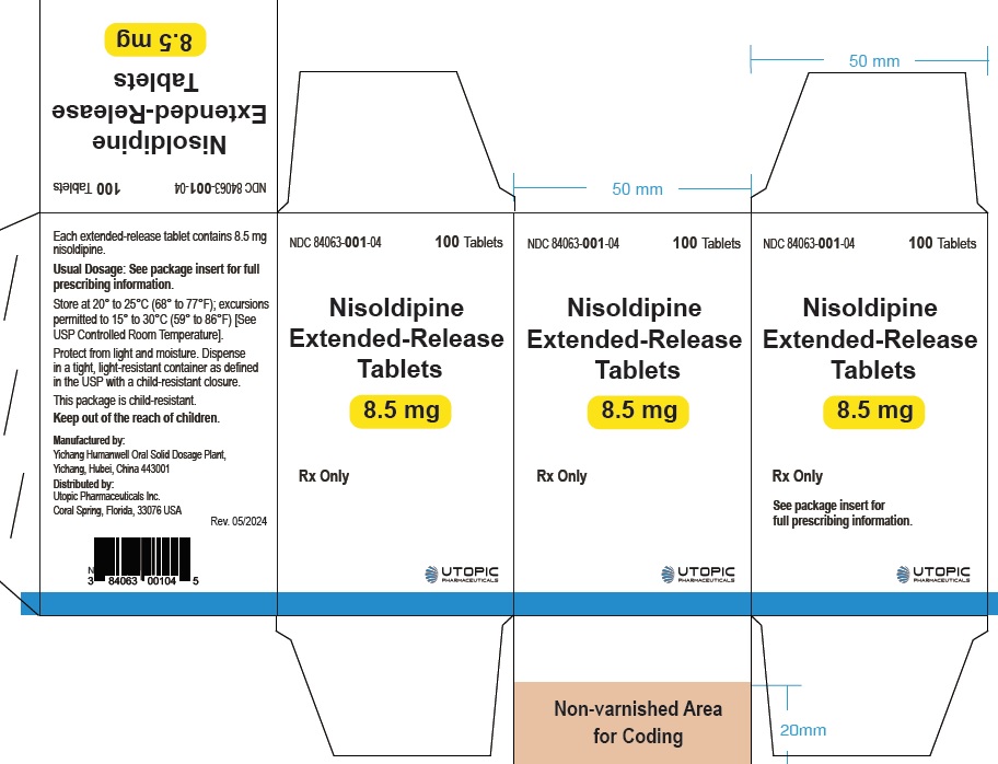 Principal Display Panel - 8.5 mg Carton