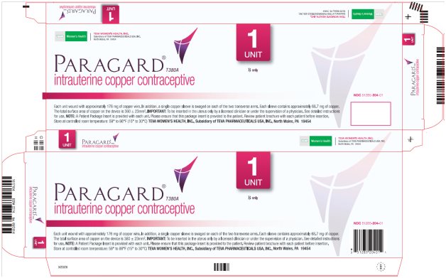 ParaGard® T380A Intrauterine Copper Contraceptive Single Carton