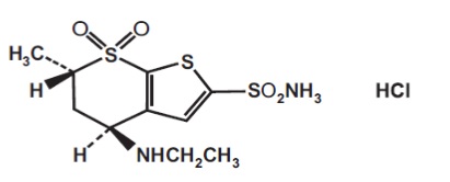 dorzolamide-structure