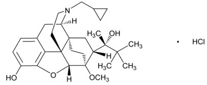 Buprenorphine Hydrochloride Structural Formula