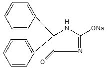 Phenytoin Sodium Structural Formula