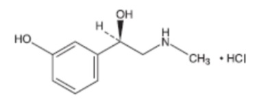 phenylepherinehcl-spl-structure