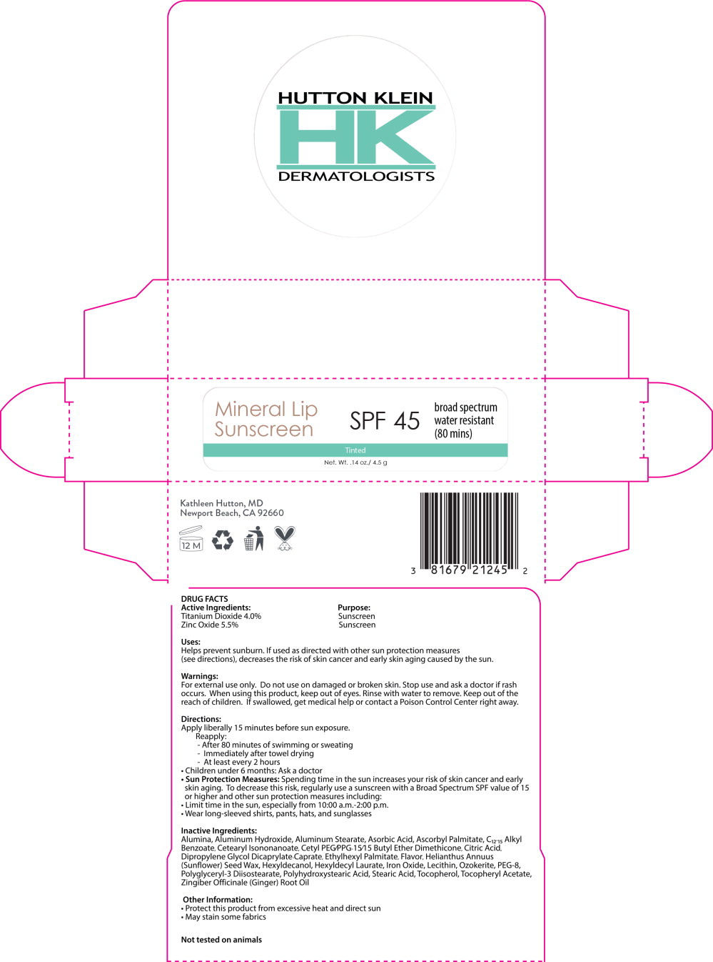 Principal Display Panel – 4.5 g Tube Label
