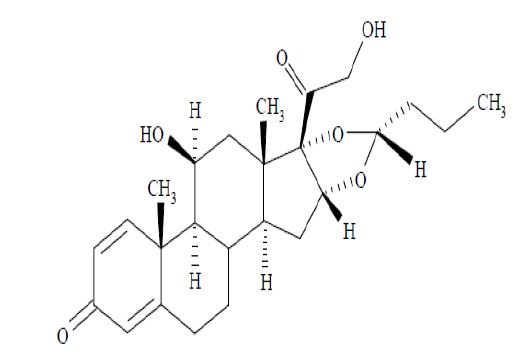 Budesonide Structural Formula