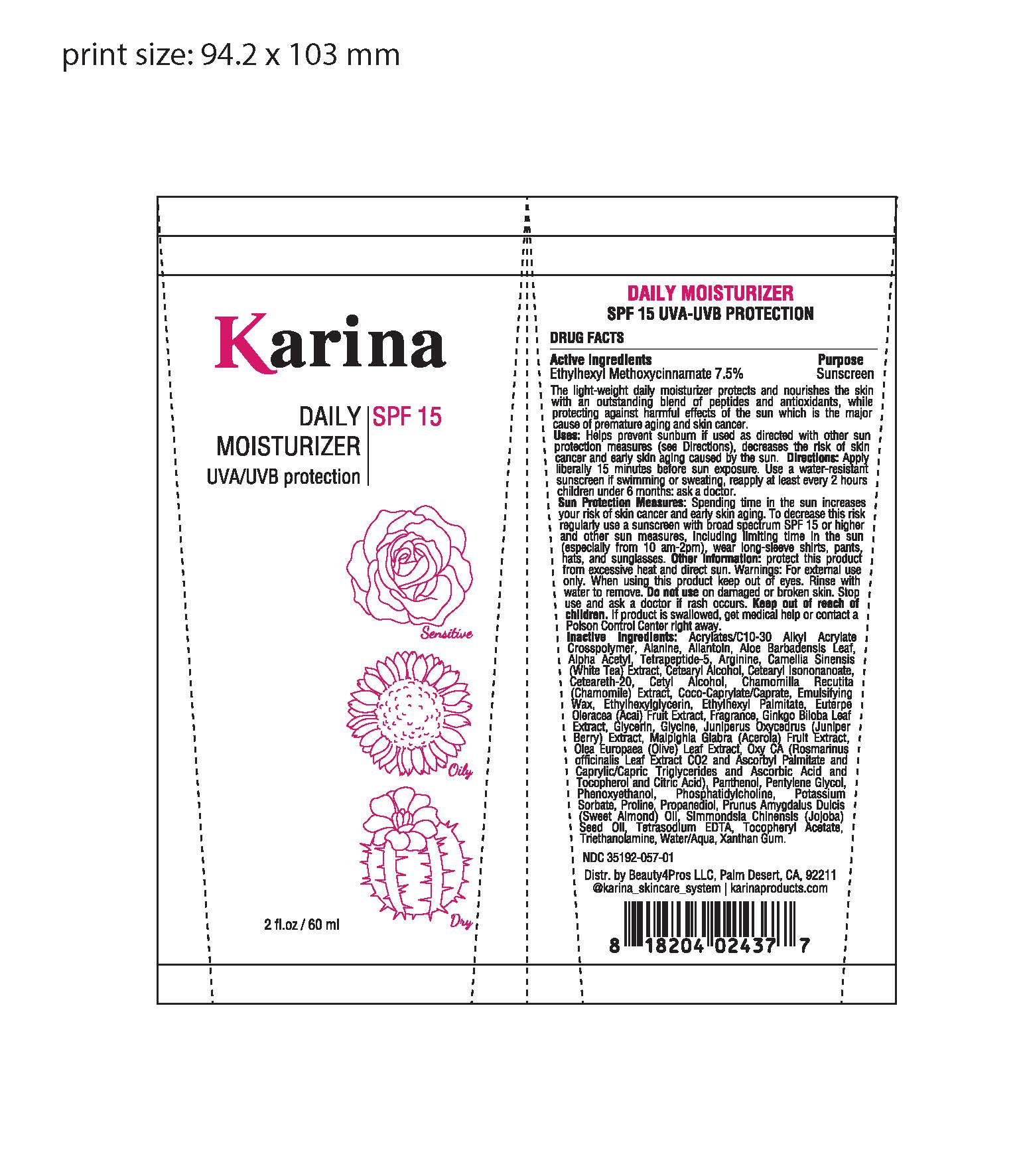 Karina_Day_Moisturizer_SPF 15-2Oz