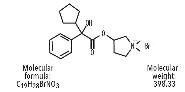Glycopyrrolate-Structure