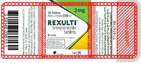2 mg Tablet Bottle Label