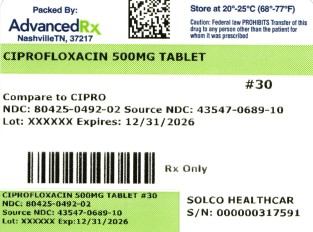 Ciprofloxacin 500mg #30