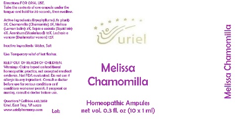 MelissaChamomillaAmpules