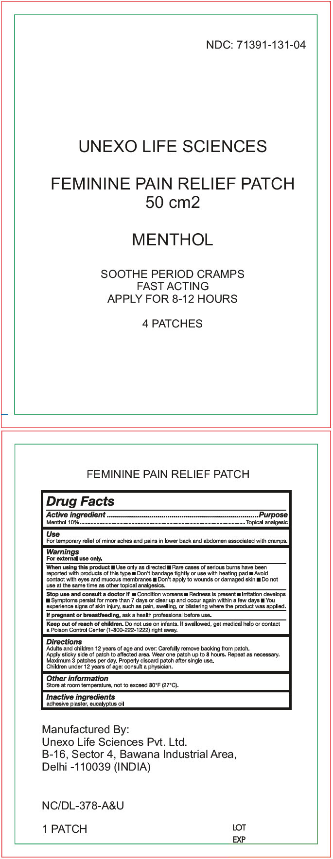 PRINCIPAL DISPLAY PANEL - 4 Patch Pouch Label