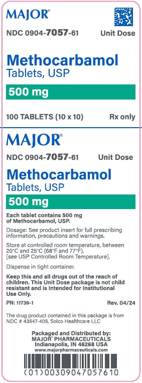 500mg carton label