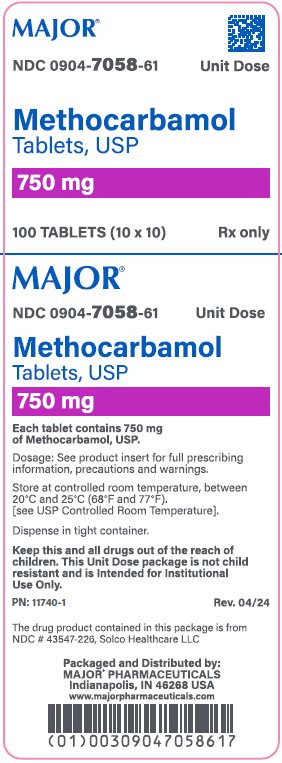 750mg carton label