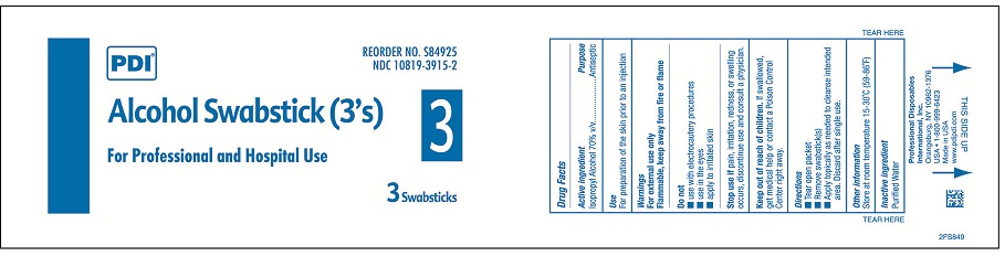 Image of Packet Label Threes