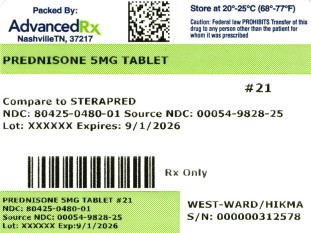 Prednisone 5mg #21