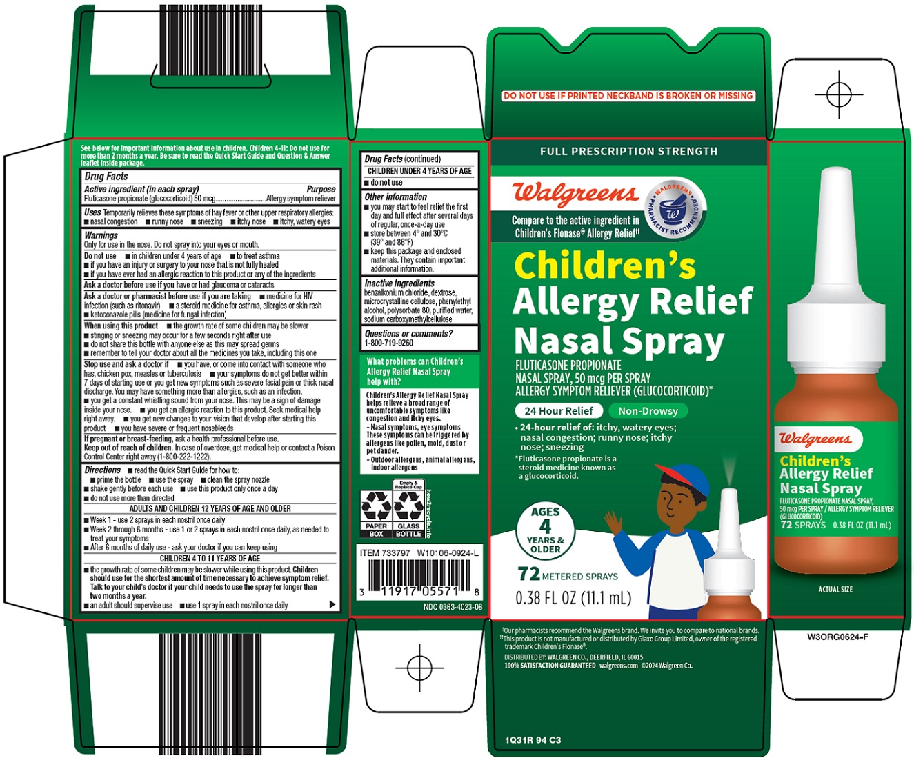 Childrens Allergy Relief Nasal Spray
