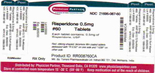 Risperidone 0.5mg