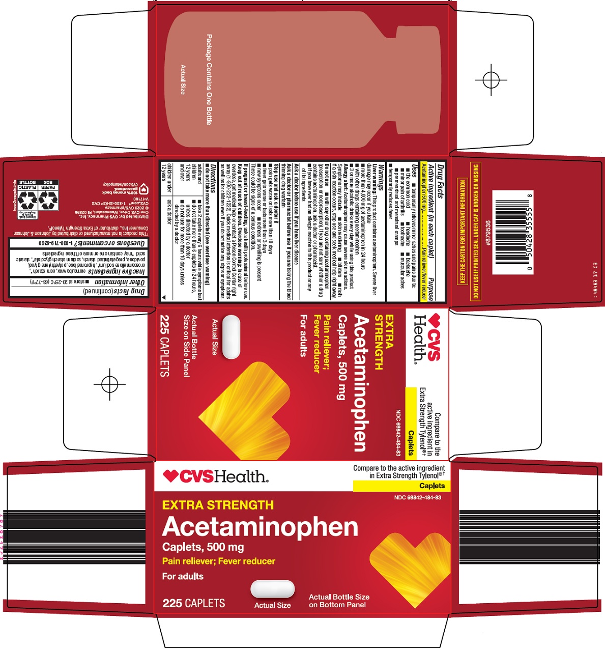 Acetaminophen Caplets Carton