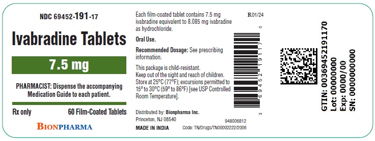 7.5 mg 60's Label