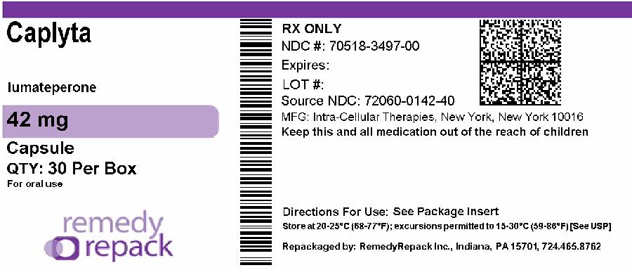 CAPLYTA- Lumateperone Capsule