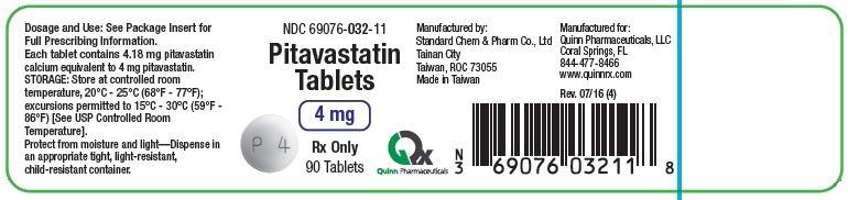  Pitavastatin 4 mg bottle