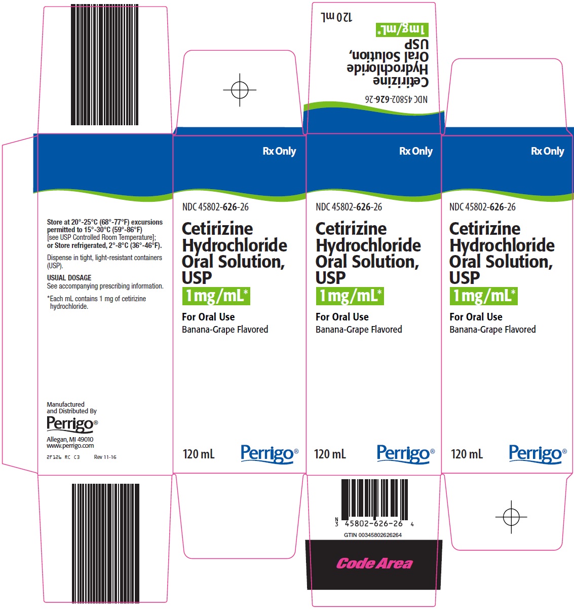 Cetirizine Hydrochloride Carton