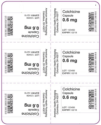 0.6 mg Colchicine Capsule Blister