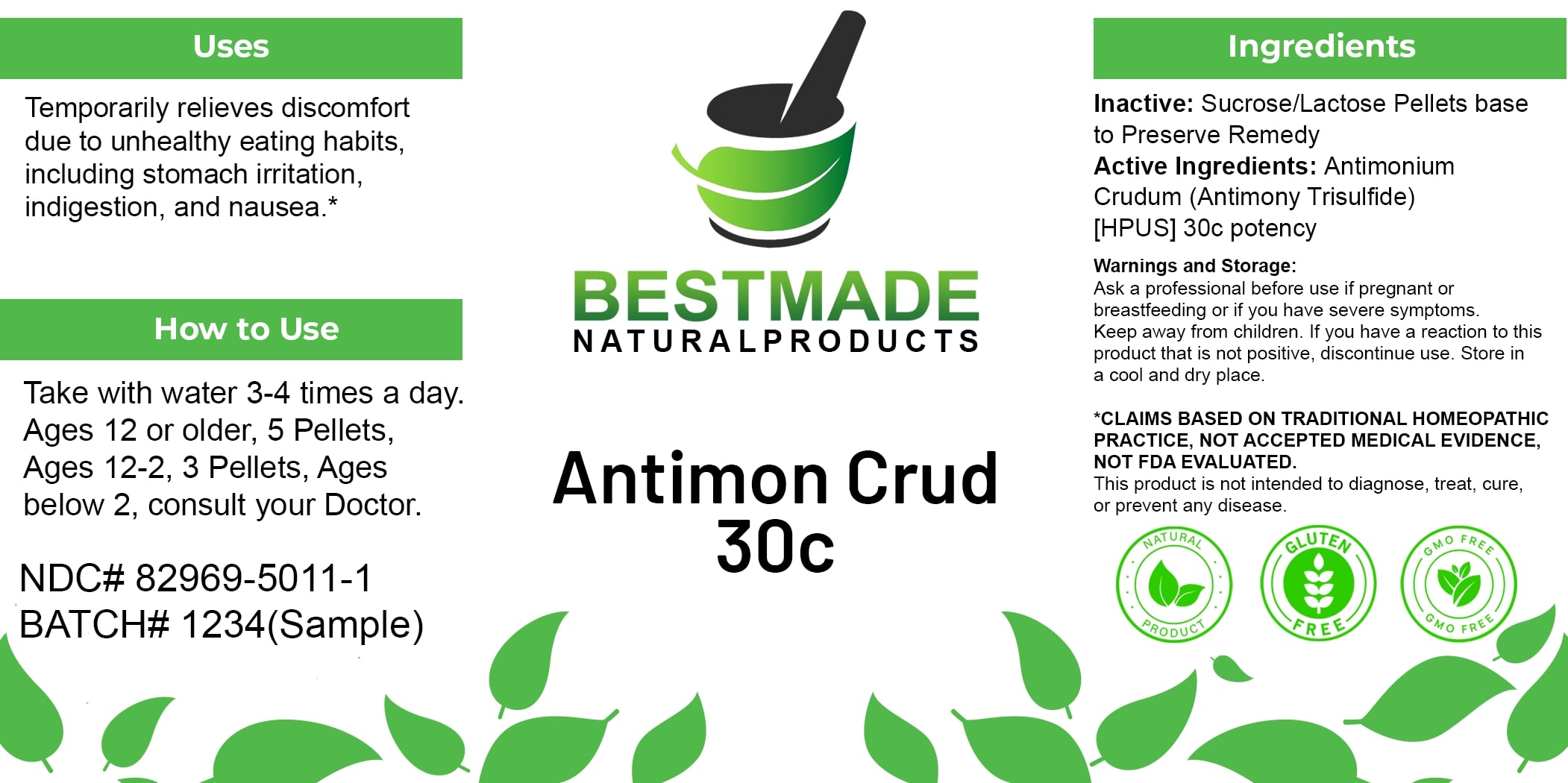 antimonium crudum
