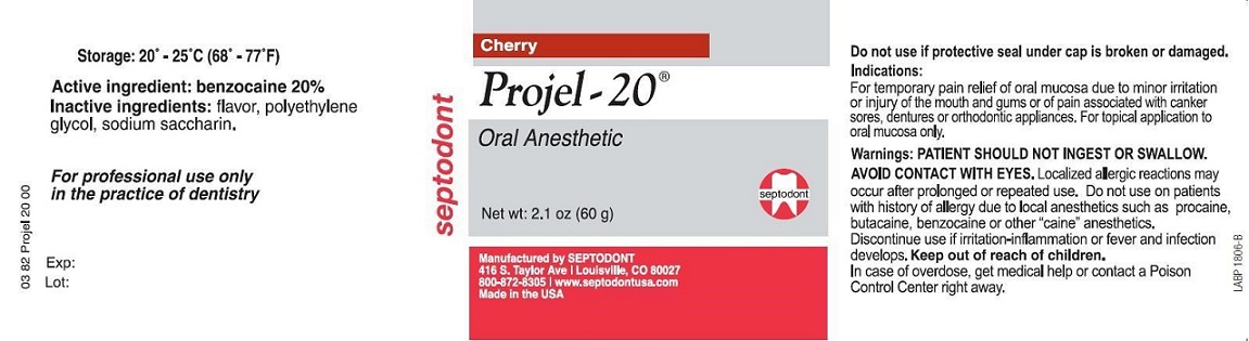 Cherry Projel Label