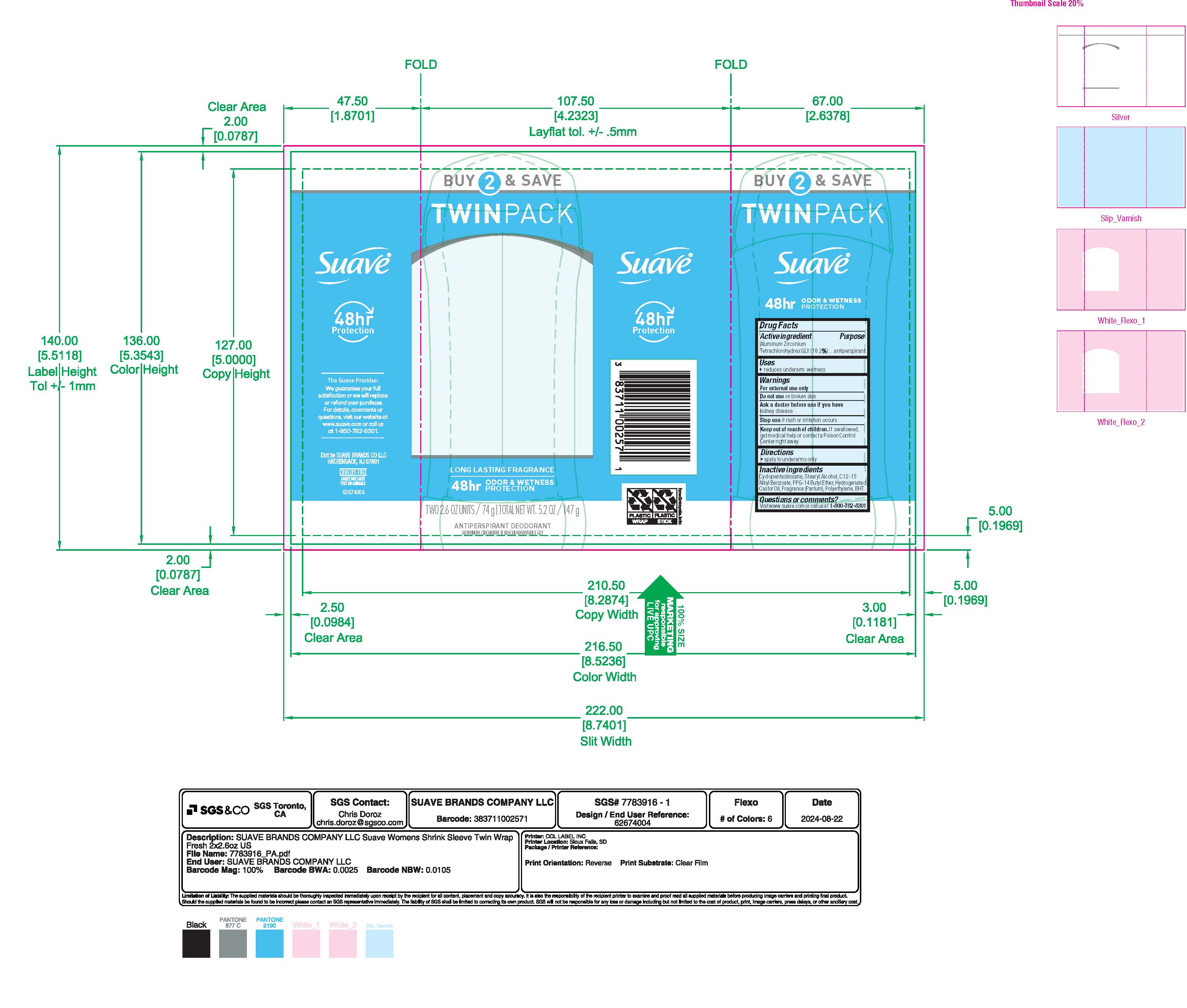 Shower Fresh Twin Pack
