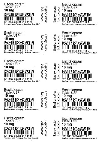 10 mg Escitalopram Tablet Blister