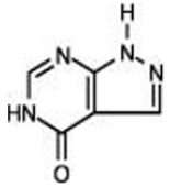 Allopurinol-Struct