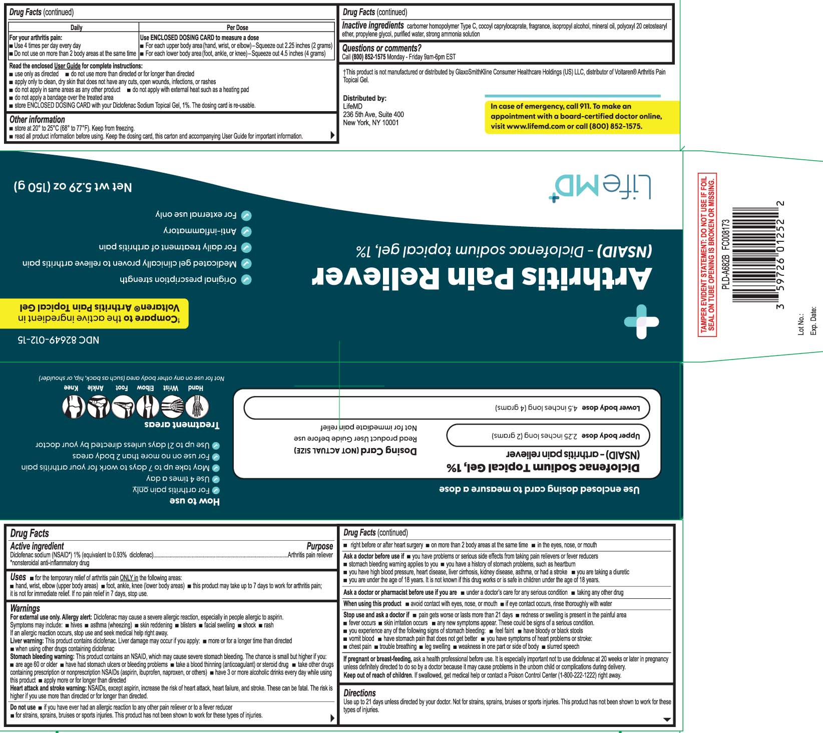 Diclofenac sodium (NSAID*) 1% (equivalent to 0.93% diclofenac) *nonsteroidal anti-inflammatory drug