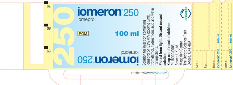 Iomeron 250 Vial 100 mL