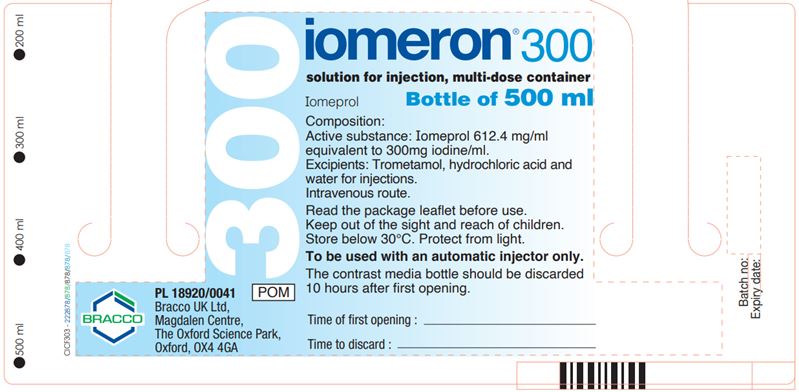 Iomeron 300 Vial 500 mL