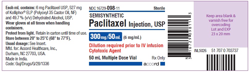Paclitaxel-300mg-per-50ml-Container-label