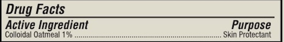 ACTIVE INGREDIENT COLLOIDAL OATMEAL 1% PURPOSE SKIN PROTECTANT
