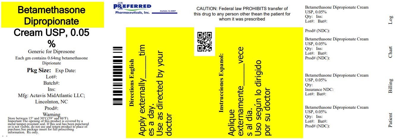 Betamethasone Dipropionate Cream USP 005% 