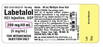 LABETALOL HYDROCHLORIDE injection