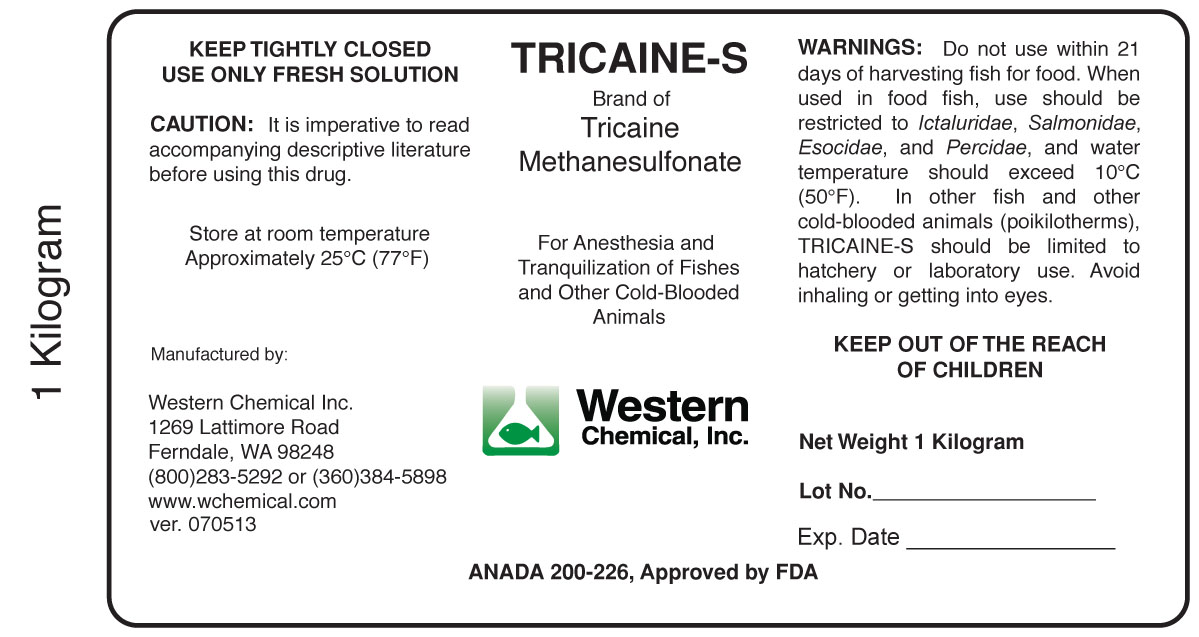 Image of Tricaine-S label 1