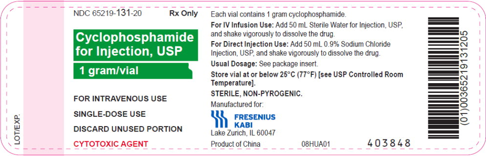 PRINCIPAL DISPLAY PANEL – 1 gram/vial – Vial Label
