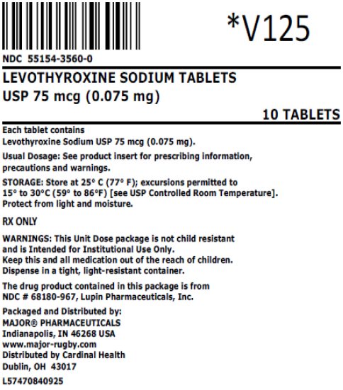 75mcg bag label